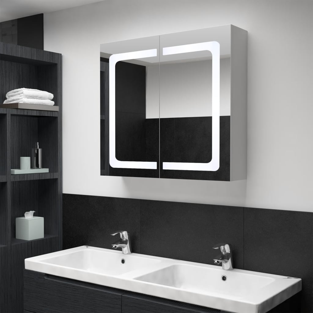 LED mirror cabinet 80x12.2x68 cm