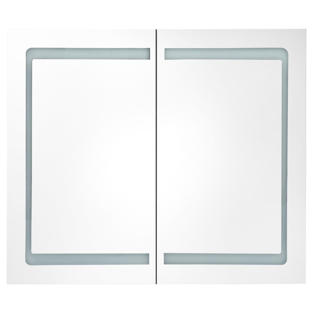LED mirror cabinet 80x12.2x68 cm