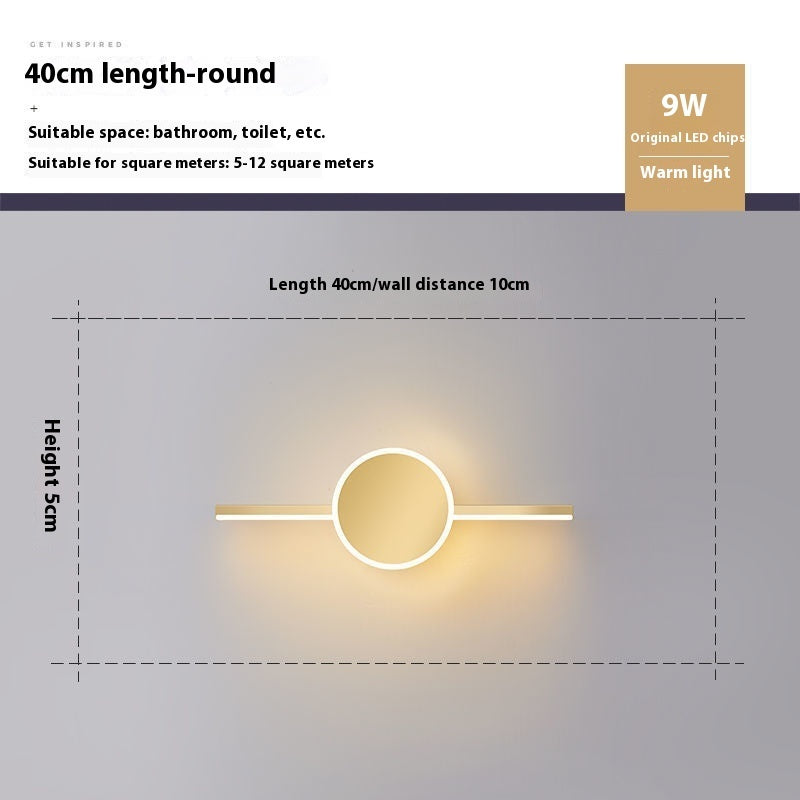 Mirror Front Bathroom Mirror Cabinet Dedicated Makeup Light Led Dressing Lamp