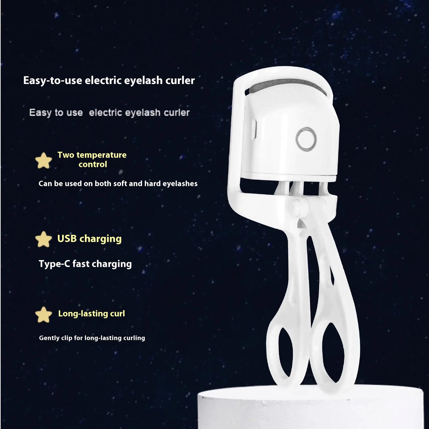 Electric Warming Eyelash Curler