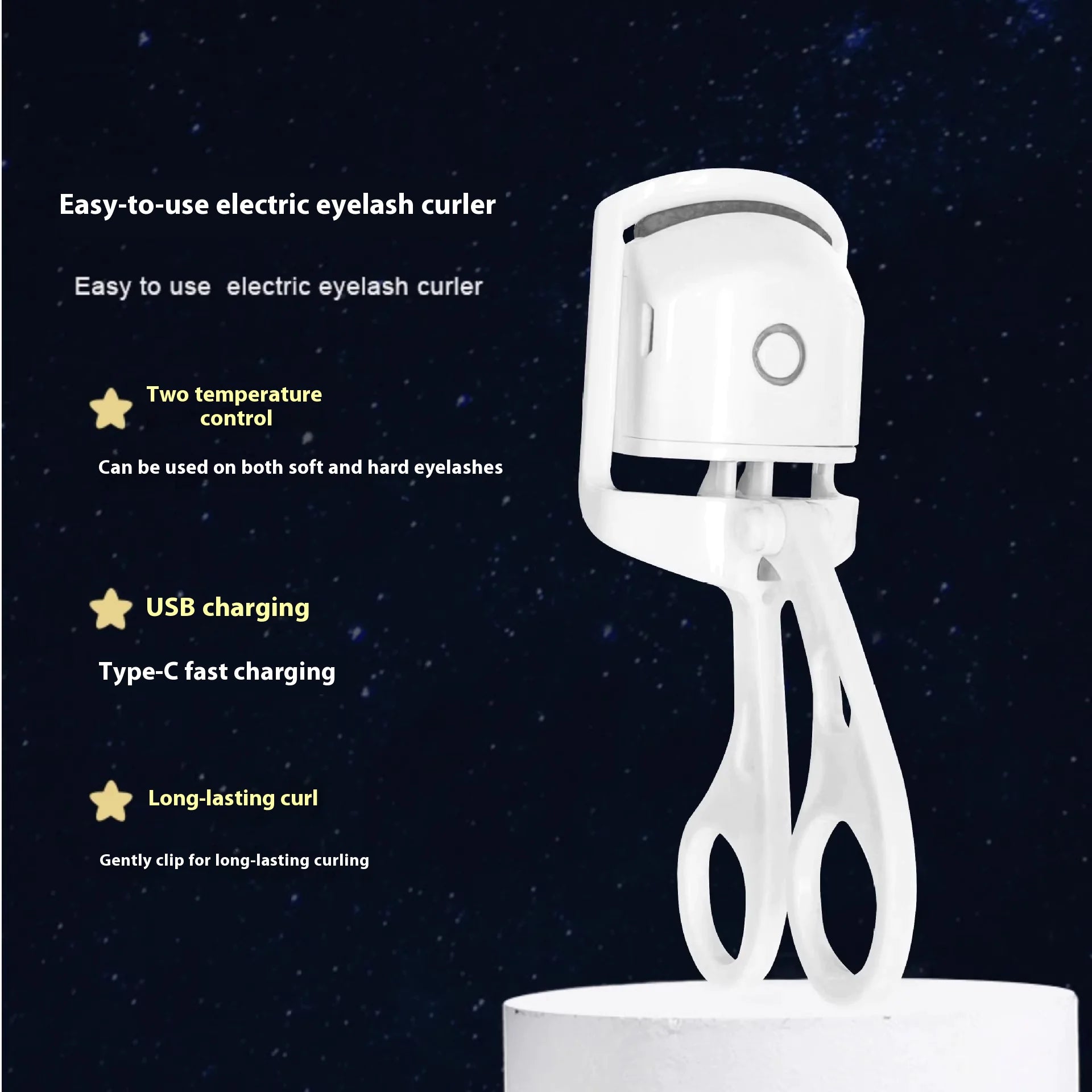 Electric Warming Eyelash Curler