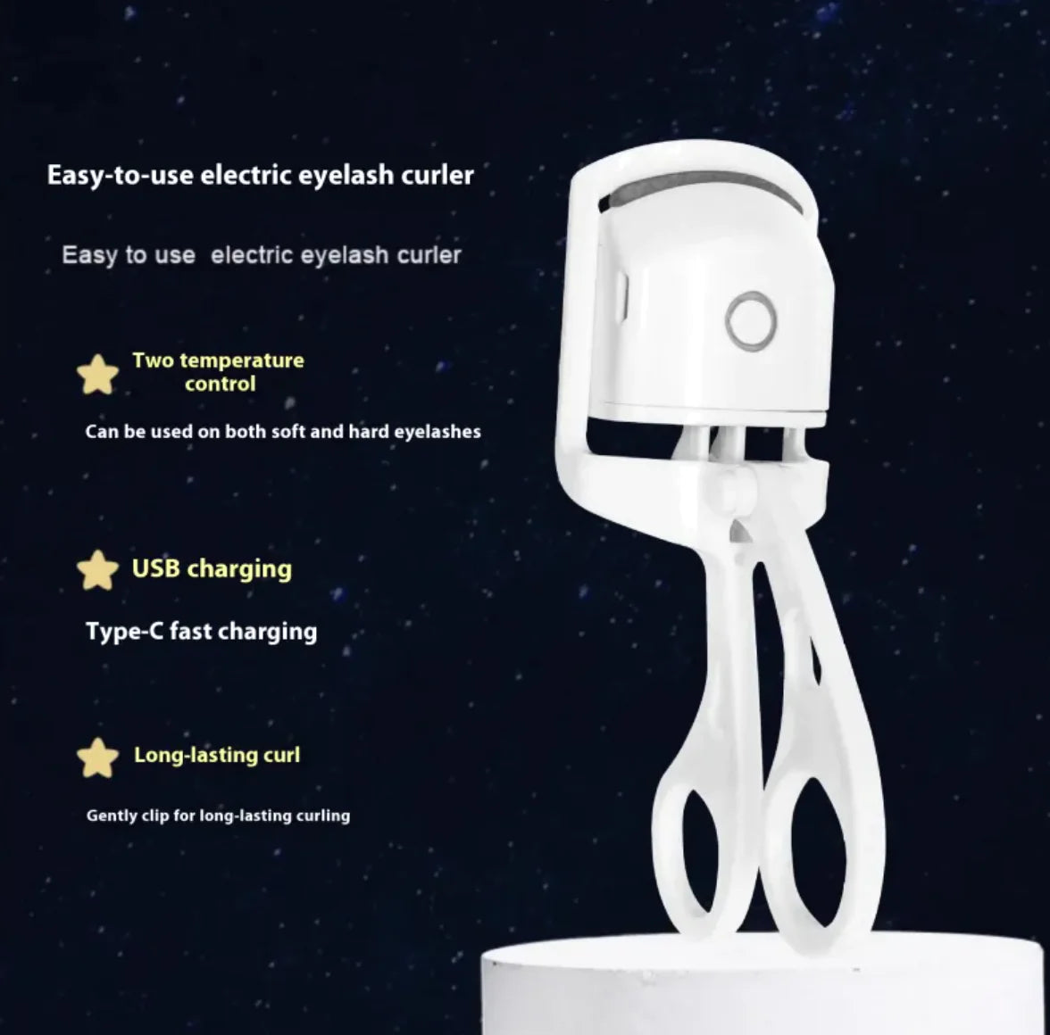 Electric Warming Eyelash Curler