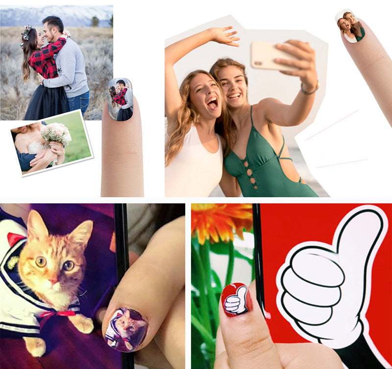 Full-automatic 3d Nail Printer Color Drawing Machine