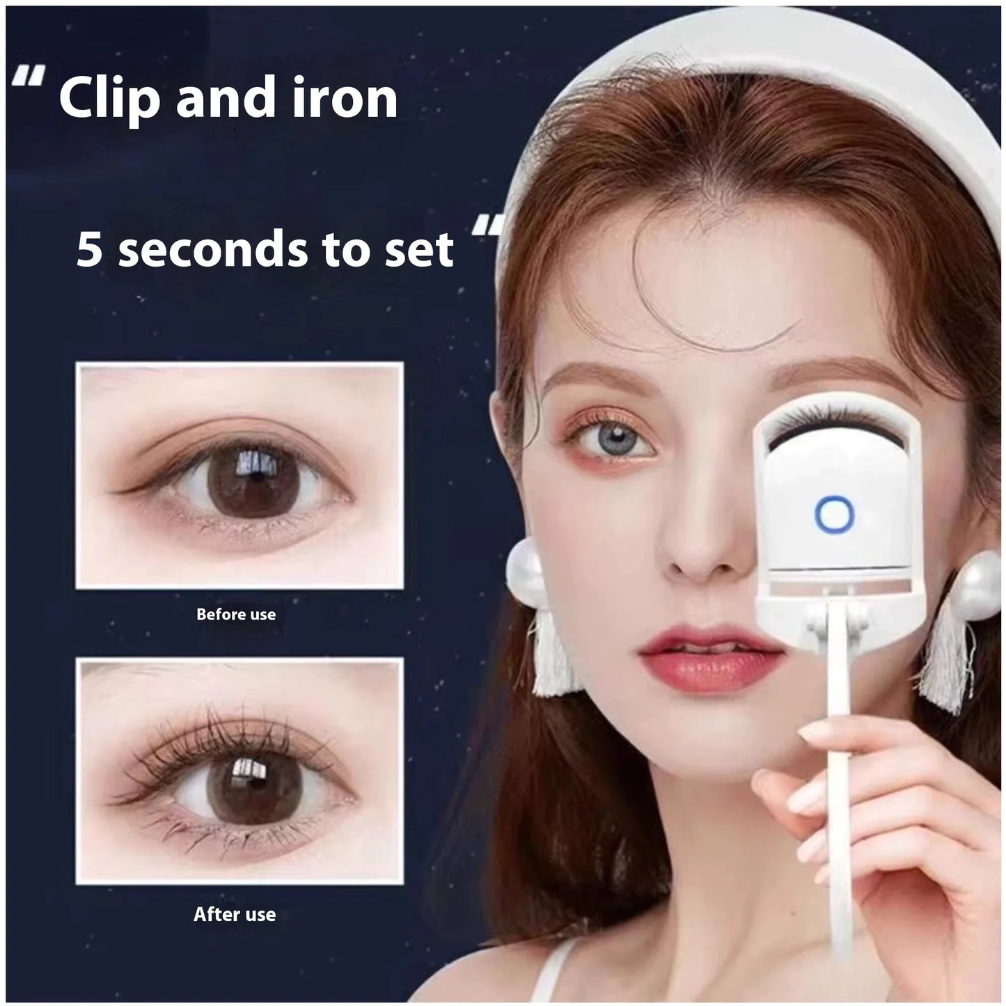 Electric Warming Eyelash Curler