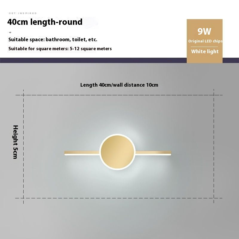 Mirror Front Bathroom Mirror Cabinet Dedicated Makeup Light Led Dressing Lamp