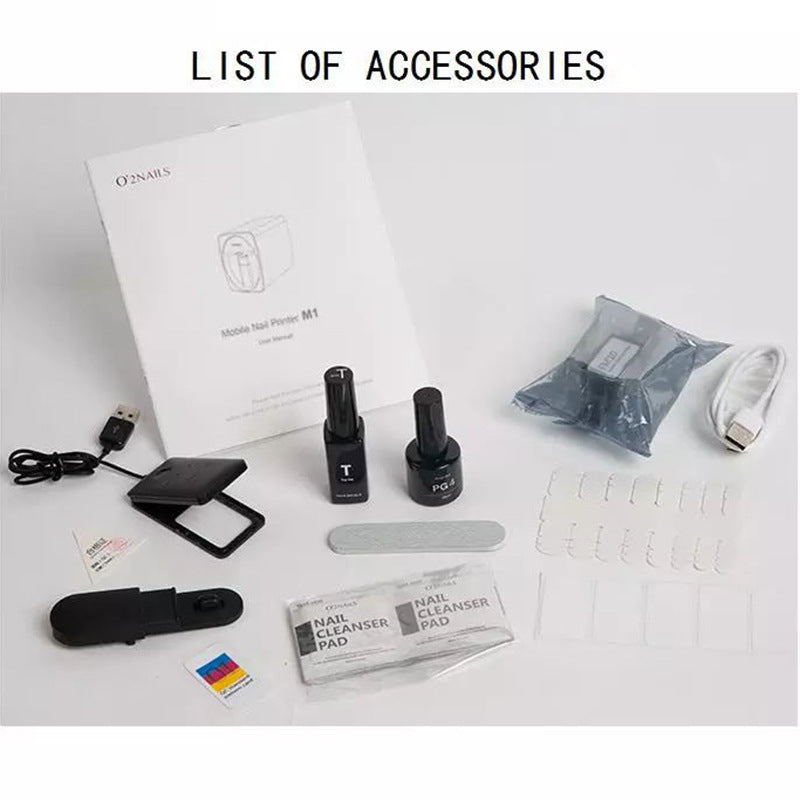 Full-automatic 3d Nail Printer Color Drawing Machine